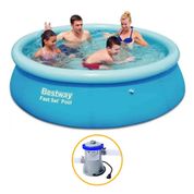 Piscina Inflável 3.700 Litros + Filtro 220v - Bestway