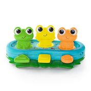 Brinquedo Infantil Educativo - Musical Bop e Giggle Frogs - Bright Starts - Colorido - Brasbaby