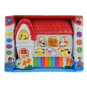 Teclado Musical Casinha de Animais Shiny Toys 001402