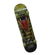 Skate com Acessórios e Rodas Verde BBR R3106