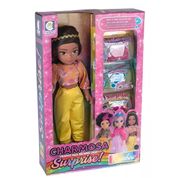 Boneca Charmosa Surprise Morena Cotiplas 2664