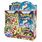 36 Pacotes Caixa Pokémon Booster 216 Cartas - Escarlate e Violeta