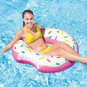 Boia inflável Donut 107cm de Diâmetro Intex