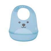 Babador de Silicone Gumy - Buba - Pega Migalhas - Azul