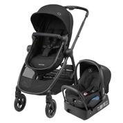 Conjunto De Viagem - Maxi-Cosi - Travel System Anna Trio Essential Black - 0 a 13 kg - Preto