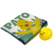 Livro de Banho com Figura - Amiguinhos Luminosos No Banho - Pato - Catavento