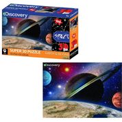 Quebra-Cabeça 3D Modelo Planetas 100 Peças Multikids Br1057