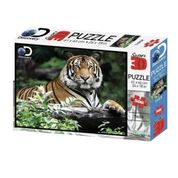 Quebra Cabeça Super 3D Tigre 500 Peças Multikids Br1059