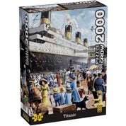 Quebra Cabeça Titanic 2000 Peças Grow 04212