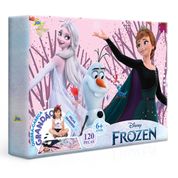 Quebra Cabeça Grandão 120 Peças Frozen Toyster 002868