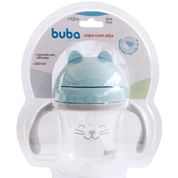 Copo Com Alça Gatinho Azul Buba 14455