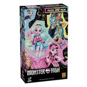 Quebra Cabeça Monster High 200 Peças Grow 04534