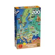 Quebra Cabeça Viagem Pela Europa Grow 04559