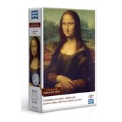 Quebra Cabeça Mona Lisa 500 Peças Toyster 3147