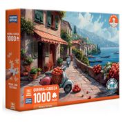 Quebra-Cabeça - Viela Italiana - 1000 Peças - Toyster