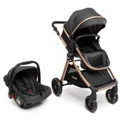 Carrinho De Passeio Com Bebê Conforto - Infanti - Romanzo - Preto - Dorel