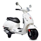 Mini Veiculo Elétrico - 12V - Vespa - Branco - Bandeirante