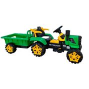 Mini Veículo Elétrico Infantil - Trator Com Caçamba - 12 V - Bang Toys - Verde