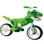 Bicicleta Aro 12 - Balance Bike Dino - Verde - Unitoys