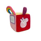 Pelúcia Interativa - Peppa Pig - Cubo De Atividades - Yes Toys