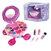 Maquiagem Infantil Paleta De Sombras E Gloss Princess Fenzza