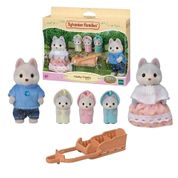 Sylvanian Families Familia Dos Huskys Epoch 5636