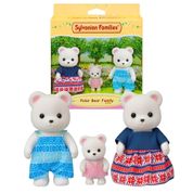 Sylvanian Families Familia Dos Ursos Plares Epoch 5396