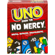 Jogo Uno Show Em No Mercy 168 Cartas Original 7+ Mattel