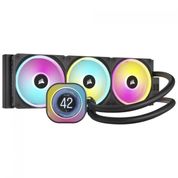 Water Cooler Corsair Icue LINK H150I LCD Aio 360MM P/ INTEL/AMD RGB Preto - CW-9061008-WW