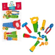 Kit De Ferramentas Simples Infantil 10 Pecas TaTeTi 458