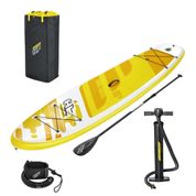 Prancha de Stand Up Inflável Aqua Cruise com Remo + Bomba de Ar + Bolsa Bestway 65348