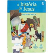 Livro Quebra Cabeça Aventuras Bíblicas - Todolivro - A HISTORIA DE JESUS