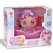 Boneca Little Dolls Glitter Banheirinha - Diver Toys