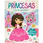 Livro Infantil Adesivos Fofinhos - Todo Livro - PRINCESAS