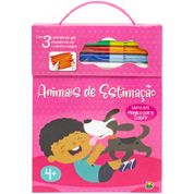 Livro Kit Mágico para Colorir- Todo Livro - ANIMAIS DE ESTIMACAO