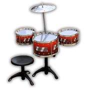 Bateria Musical Infantil - Jazz Drum - Wellkids