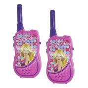 Walkie Talkie c/ Lanterna - DM Toys - ROSA