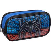 Estojo Escolar Spider - MIM6337-E - Yepp -  AZUL/VERMELHO