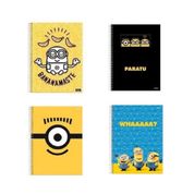 Caderno Espiral Capa Dura - 10x1 - Minions - 200 Folhas - Foroni