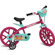 Bicicleta Infantil Sweet Game - Aro 14 - Bandeirante