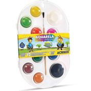 Estojo Aquarela com 12 cores - Acrilex -