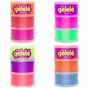 Slime Gelelé Torre Glitter 196g - Cores Sortidas -  Doce Brinquedos