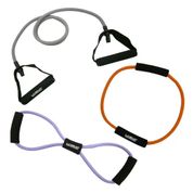 Kit Com 3 Elásticos Extensores Ginástica Fitness Liveup 3211