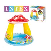 Piscina com Cobertura Cogumelo - 45 Litros - Intex