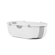 Banheira Infantil Retrátil Oasis White  Grey - Safety 1st