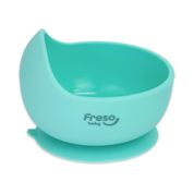 Tigela Infantil de Silicone Alimentar com Ventosa Freso Baby