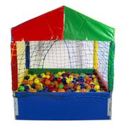 Piscina de Bolinha Infantil de 1,1m x 1,1m com 1.000 Bolas