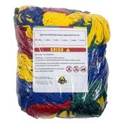 Rede Colorida para Cama Elastica de 1,83m 1,30x5,90m