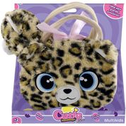 Bolsinha em Pelúcia Cutie Handbag Deluxe Leopardo - Multikids