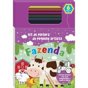 Kit de Pintura do Pequeno Artista - Todolivro -  FAZENDA